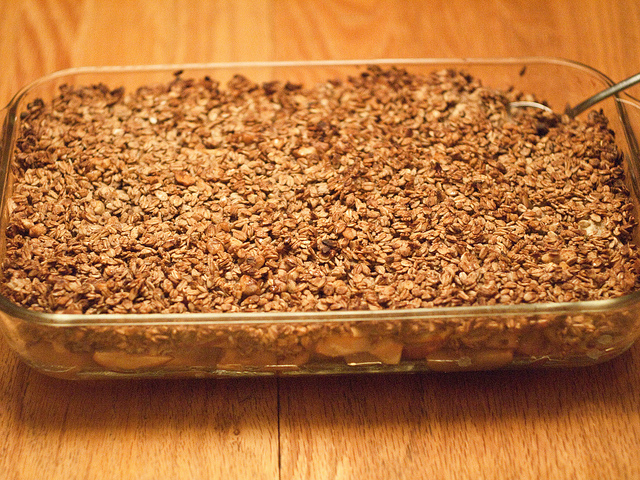 Low-Fat Healthy Apple Crumble